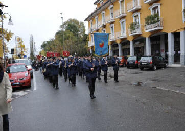 la processione con la banda